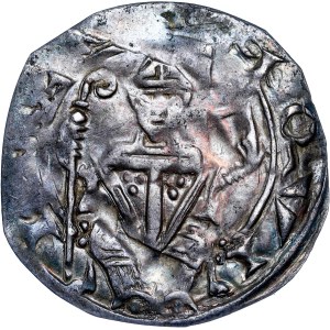 Aquileia, Patriachat , Pellegrino 1195-1204 Friesacher Pfennig