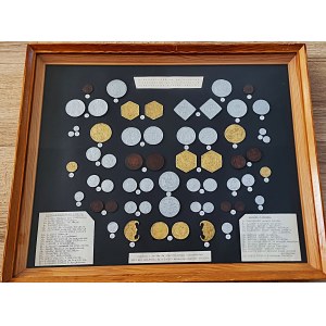 Habsburg and Transylvanian Coin Display Frame