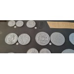 Habsburg and Transylvanian Medal Display Frame