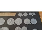 Habsburg and Transylvanian Medal Display Frame