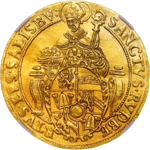 Wolf Dietrich von Raitenau (1587-1612) 4 Ducat ND Turmprägung
