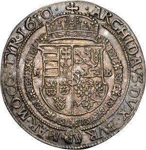 Matthias II (1608-1619) Thaler 1610 KB