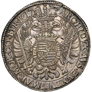 Matthias II (1608-1619) Thaler 1617 KB