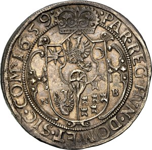 Transylvania - Georg Rakoczi II. (1648-1660) Thaler 1659 NB