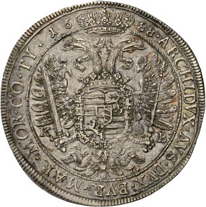 Leopold I. (1657-1705) Thaler 1688 KB
