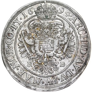 Leopold I. (1657-1705) ½ Thaler 1694 KB