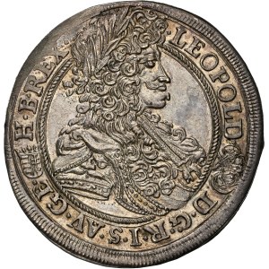 Leopold I. (1657-1705) ½ Thaler 1696 KB