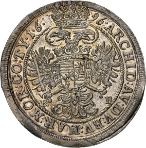 Leopold I. (1657-1705) ½ Thaler 1696 KB