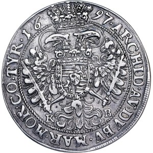 Leopold I. (1657-1705) ½ Thaler 1697 KB