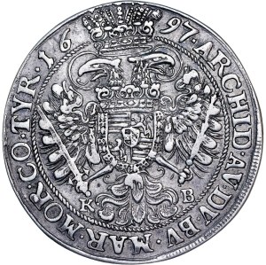 Leopold I. (1657-1705) ½ Thaler 1697 KB
