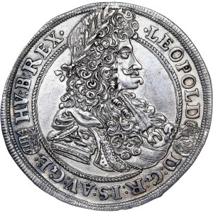Leopold I. (1657-1705) ½ Thaler 1698 KB