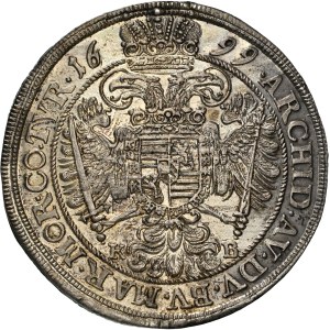 Leopold I. (1657-1705) ½ Thaler 1699 KB