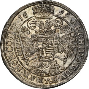 Leopold I. (1657-1705) ½ Thaler 1699 KB