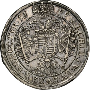 Leopold I. (1657-1705) ½ Thaler 1699 KB