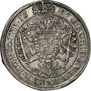 Leopold I. (1657-1705) ½ Thaler 1699 KB