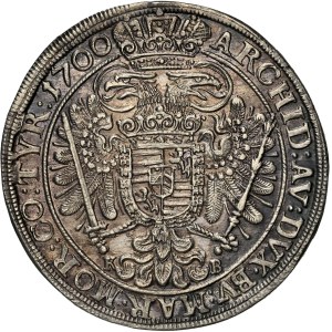 Leopold I. (1657-1705) ½ Thaler 1700 KB