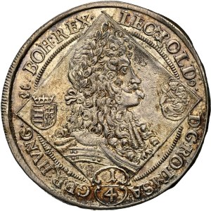 Leopold I. (1657-1705) ¼ Thaler 1694 KB