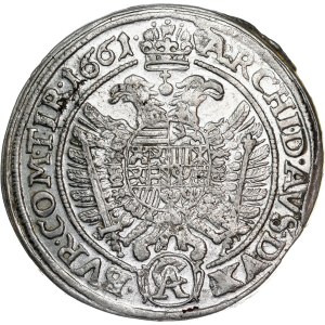 Leopold I. (1657-1705) XV Kreuzer 1661 CA