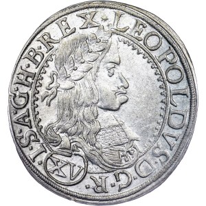 Leopold I. (1657-1705) XV Kreuzer 1662 CA