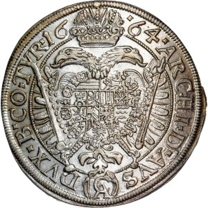 Leopold I. (1657-1705) XV Kreuzer 1664 CA