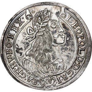 Leopold I. (1657-1705) XV Kreuzer 1674 KB
