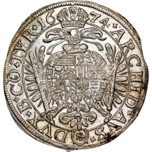 Leopold I. (1657-1705) XV Kreuzer 1674 Vienna