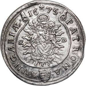 Leopold I. (1657-1705) XV Kreuzer 1675 KB