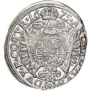 Leopold I. (1657-1705) XV Kreuzer 1675 Vienna