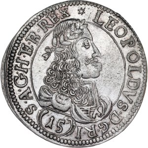 Leopold I. (1657-1705) XV Kreuzer 1675 St. Veit