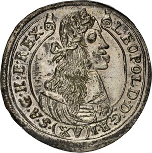 Leopold I. (1657-1705) XV Kreuzer 1676 KB