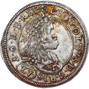 Leopold I. (1657-1705) XV Kreuzer 1679 Graz