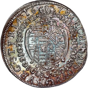 Leopold I. (1657-1705) XV Kreuzer 1679 Graz