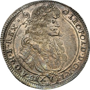 Leopold I. (1657-1705) XV Kreuzer 1688 KB