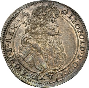 Leopold I. (1657-1705) XV Kreuzer 1688 KB