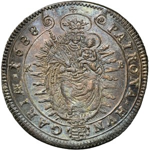 Leopold I. (1657-1705) XV Kreuzer 1688 KB