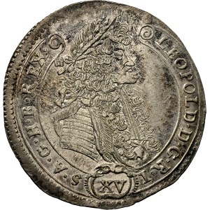 Leopold I. (1657-1705) XV Kreuzer 1689 KB