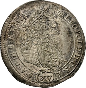 Leopold I. (1657-1705) XV Kreuzer 1689 KB