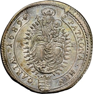 Leopold I. (1657-1705) XV Kreuzer 1689 KB