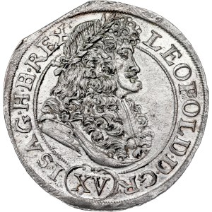 Leopold I. (1657-1705) XV Kreuzer 1691 KB