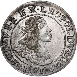 Leopold I. (1657-1705) VI Kreuzer 1667 KB
