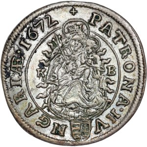 Leopold I. (1657-1705) VI Kreuzer 1672 KB