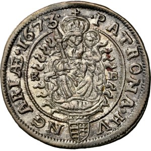 Leopold I. (1657-1705) VI Kreuzer 1673 KB