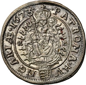 Leopold I. (1657-1705) VI Kreuzer 1673 KB