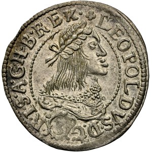 Leopold I. (1657-1705) 3 Kreuzer 1661 KB