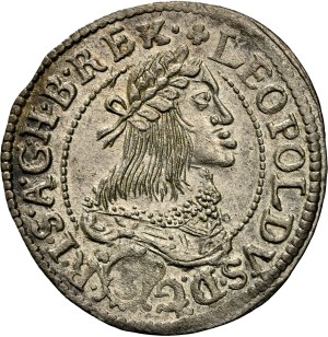 Leopold I. (1657-1705) 3 Kreuzer 1661 KB