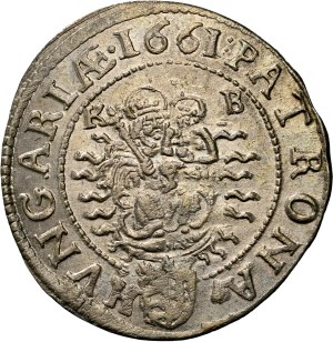 Leopold I. (1657-1705) 3 Kreuzer 1661 KB