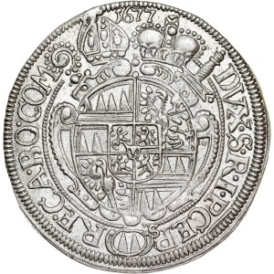 Olmütz - Charles II Liechtenstein (1664-1695) XV Kreutzer 1677 Kremsier