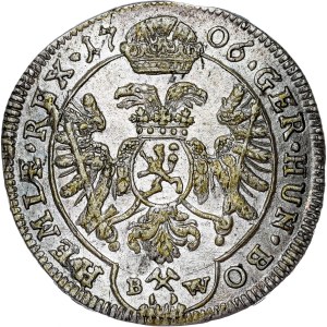 Joseph I (1705-1711) 3 Kreuzer 1706 BW