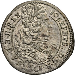 Joseph I (1705-1711) 3 Kreuzer 1707 C-H/C-SH