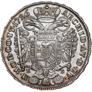Karl VI. (1711-1740) ½ Thaler 1726 KB